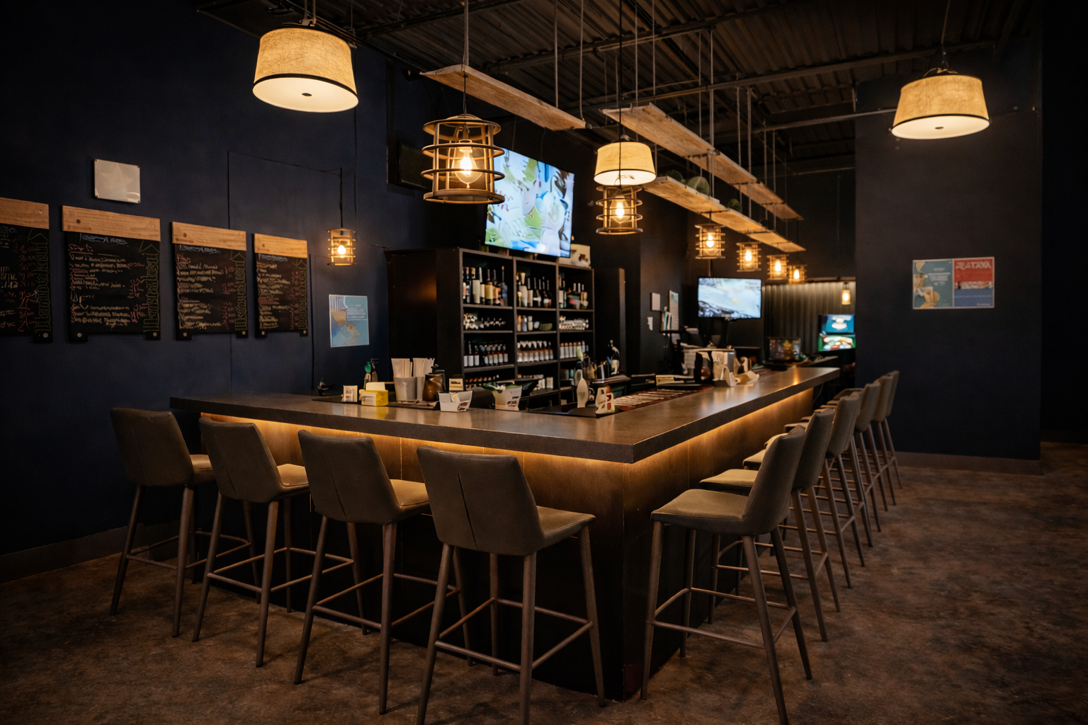 Bar Sportif Des Amis — Intérieur